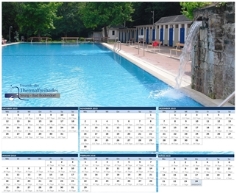 Kalender zum Abstreichen der restlichen Tage bis zum Anschwimmen an Gründonnerstag 2016